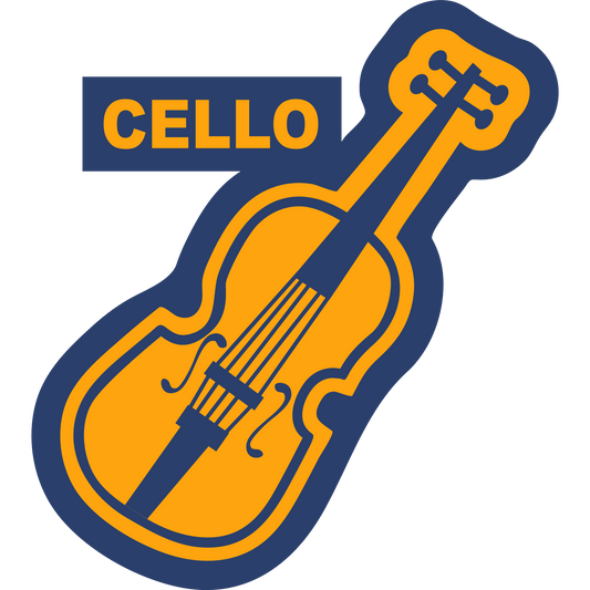Cello Sleeve Patch