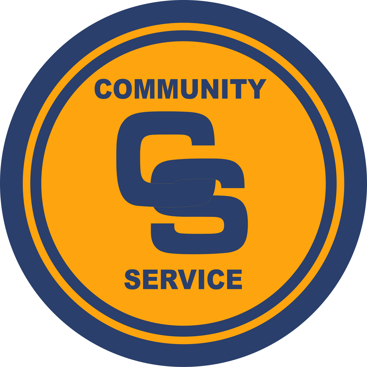 COMSER - Community Service Sleeve Patch