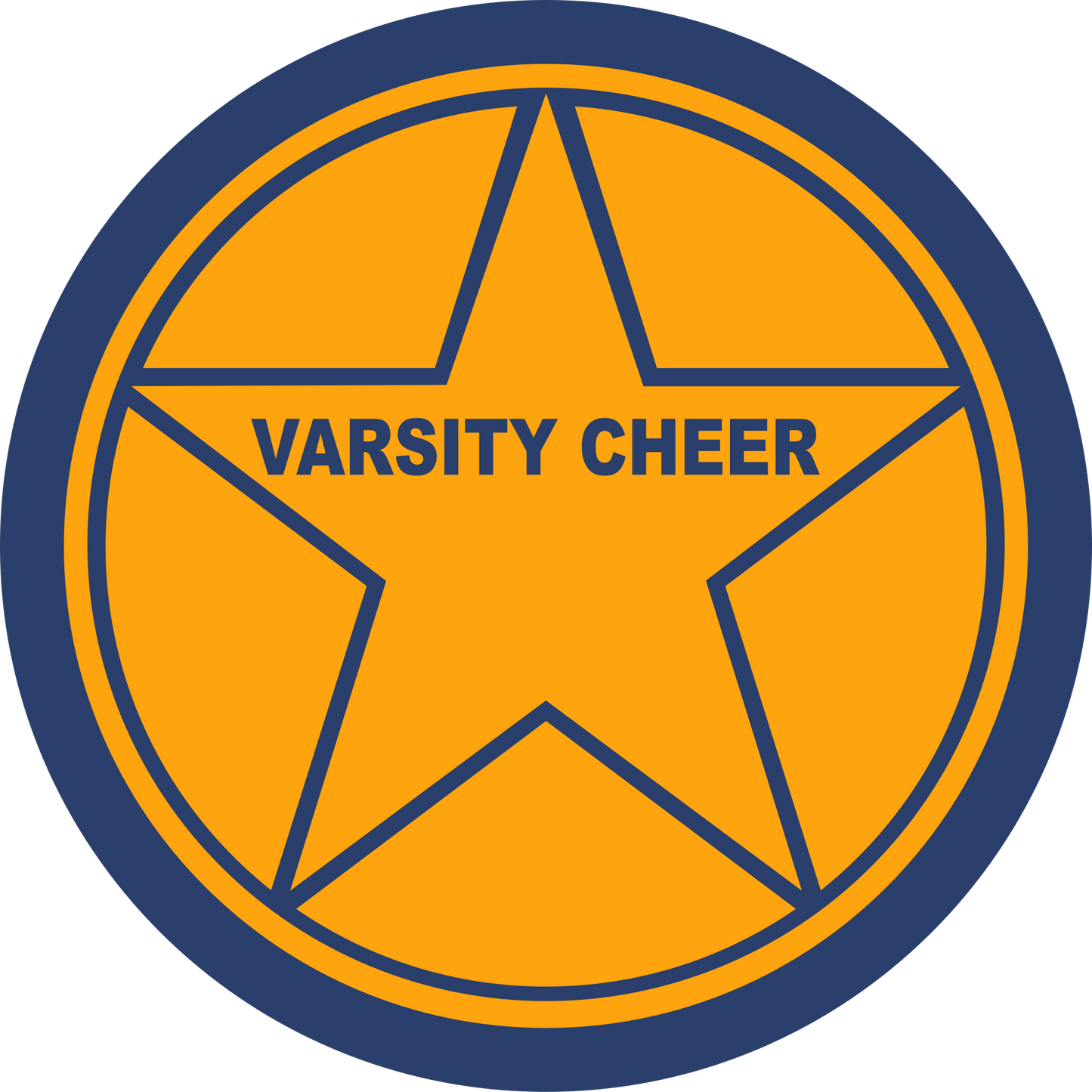Star in Circle Sleeve Patch