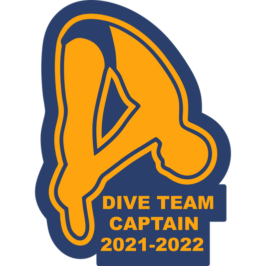 Diver-Male Sleeve Patch