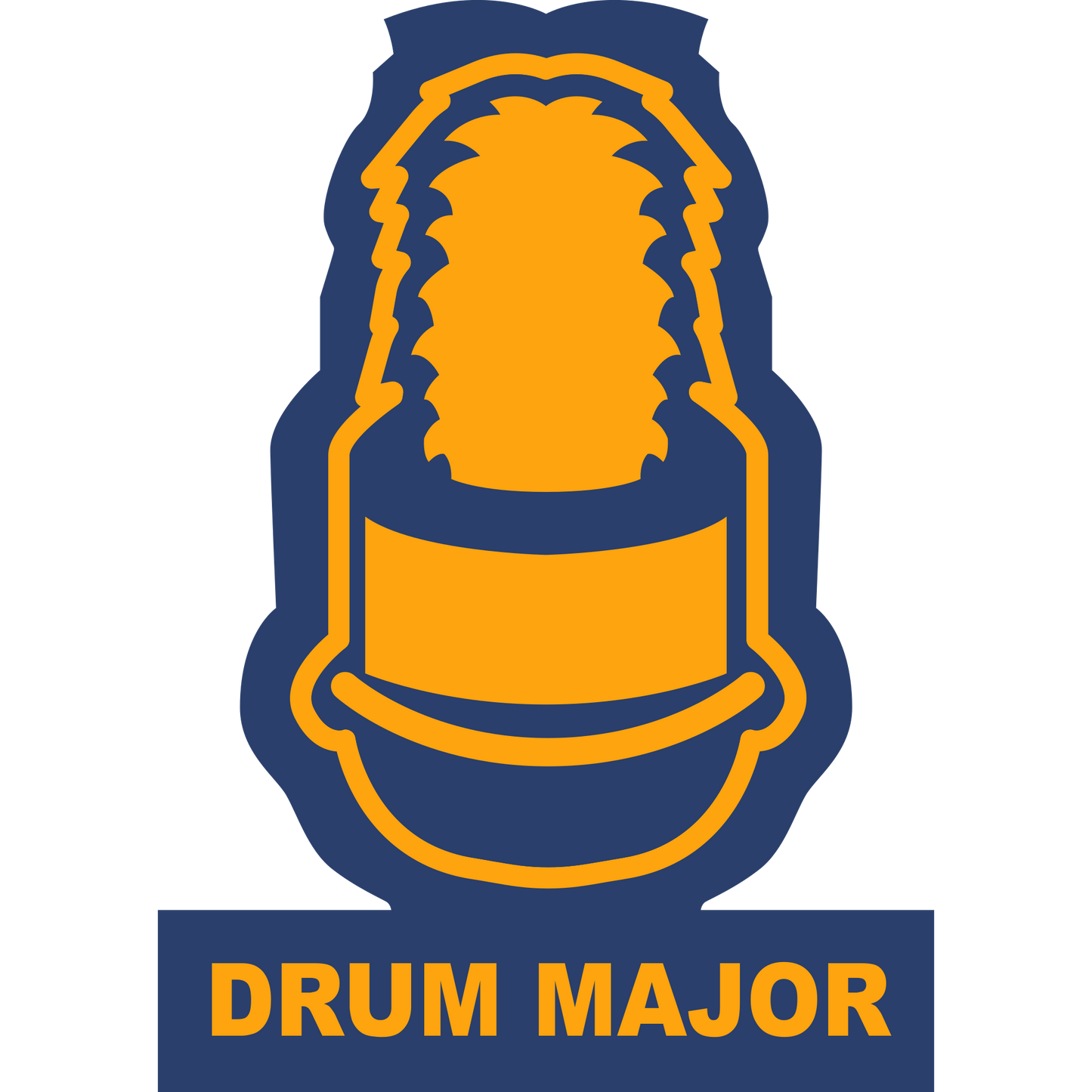 DRUMMJR - Drum Major Sleeve Patch