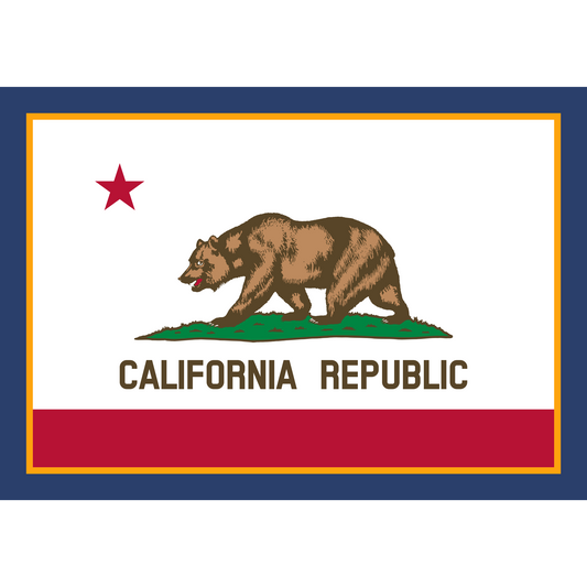 Flag of California Sleeve Patch