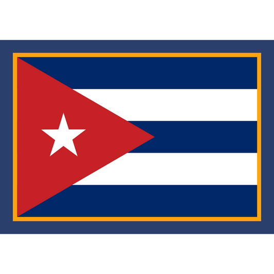 Flag of Cuba Sleeve Patch