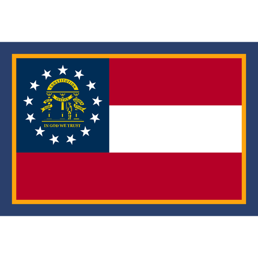 Flag of Georgia Sleeve Patch