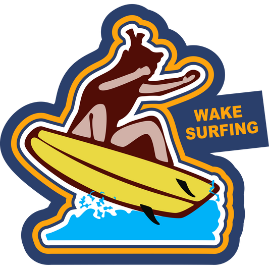 Wake Surfing Sleeve Patch