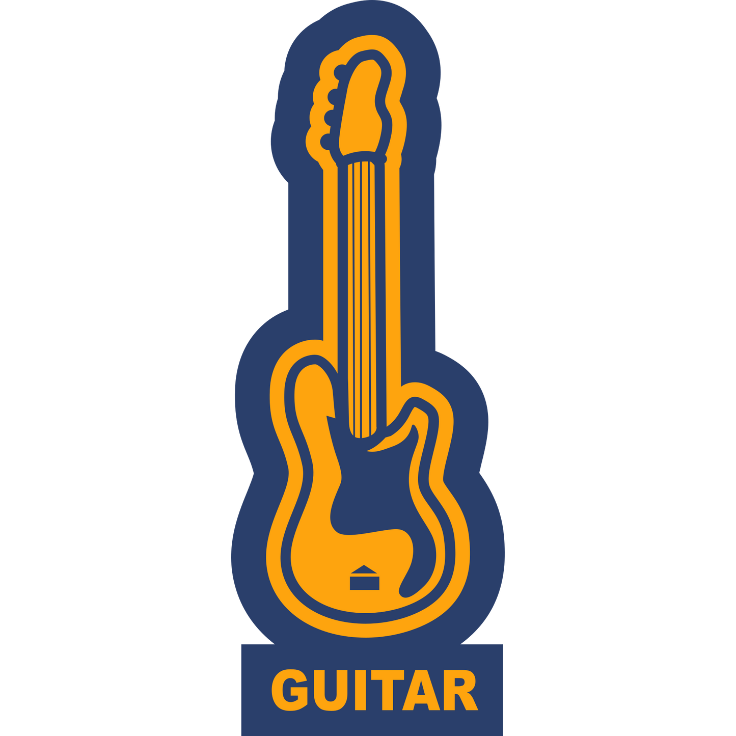 GUITR - Guitar Sleeve Patch