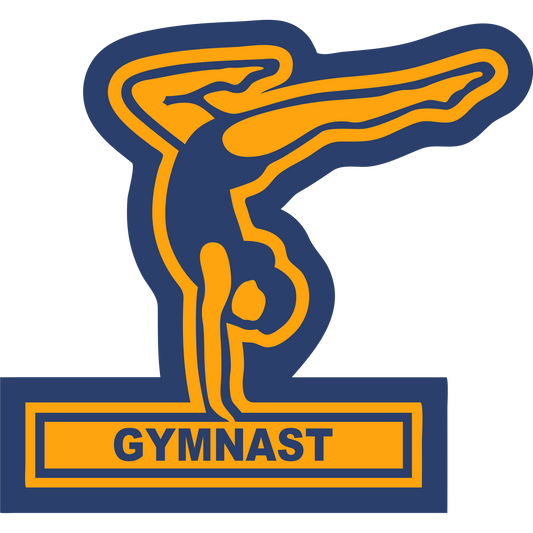 Gymnast-Female Sleeve Patch