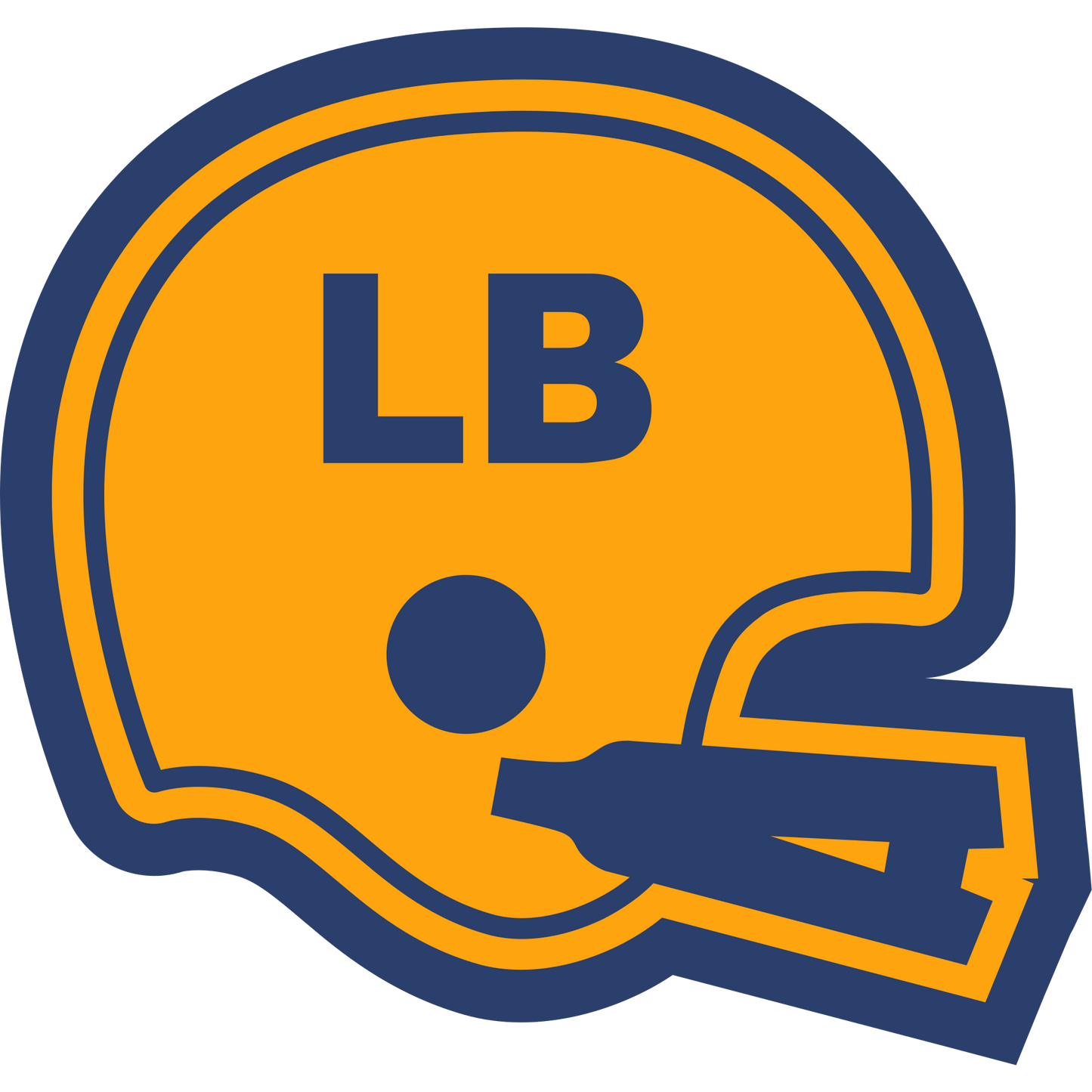 Football Helmet Sleeve Patch