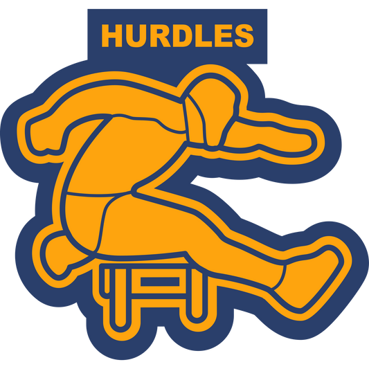 Hurdles-Male Sleeve Patch