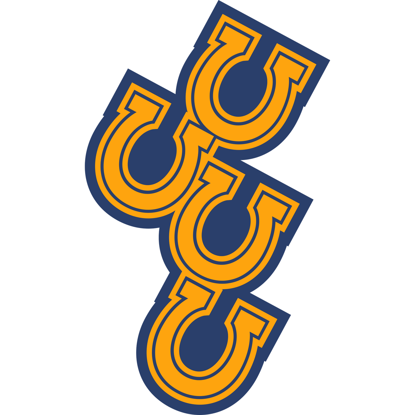 Horseshoes Sleeve Patch