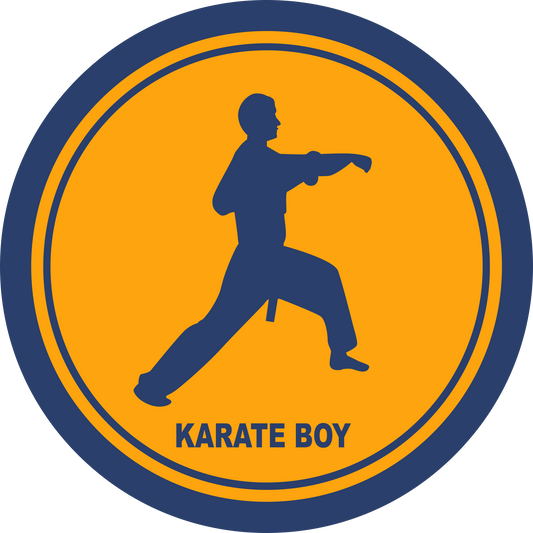 Karate-Male Sleeve Patch