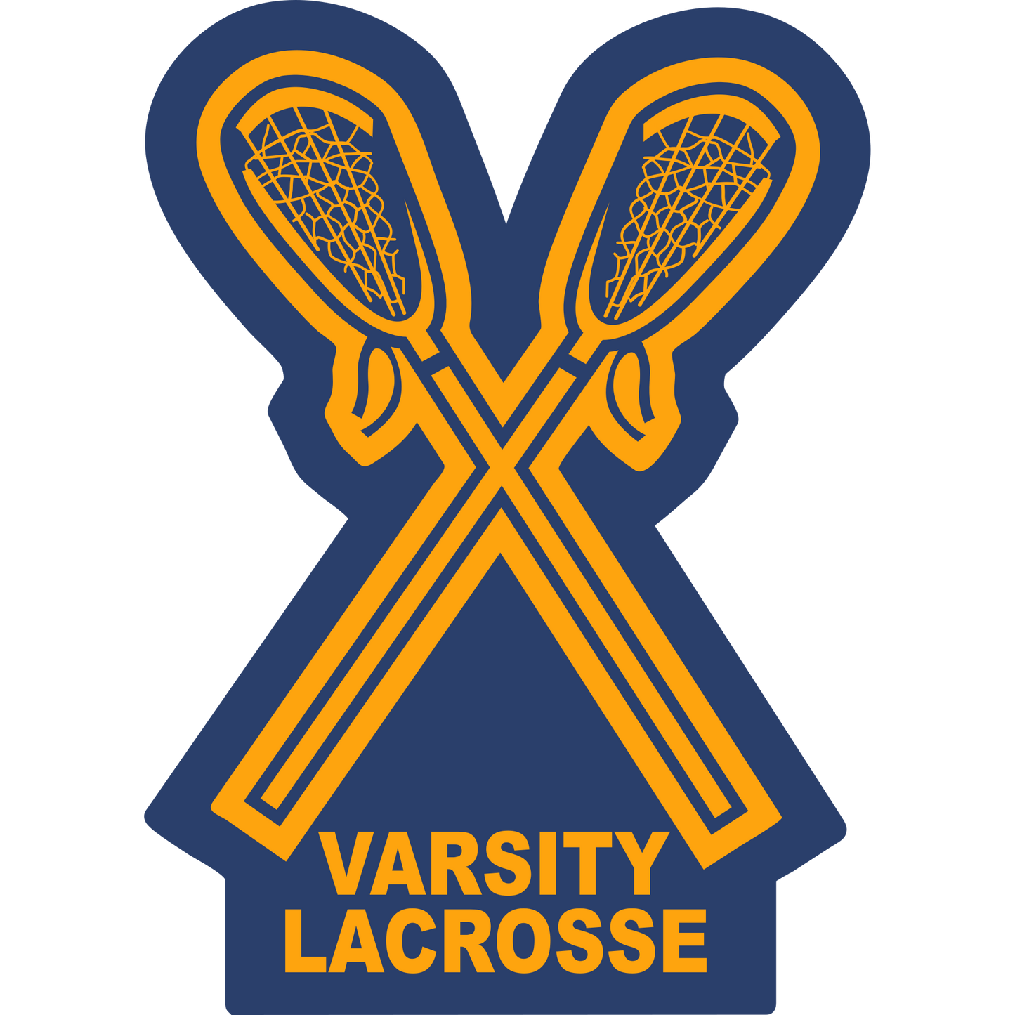 Lacrosse Sticks Sleeve Patch
