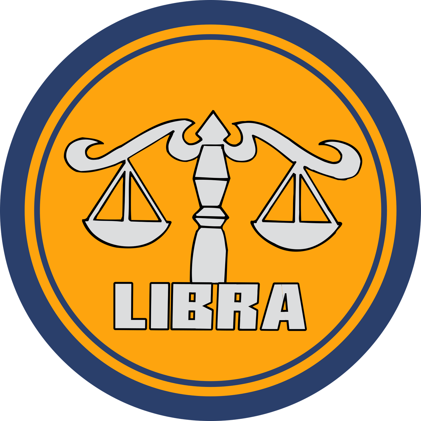 Libra Sleeve Patch