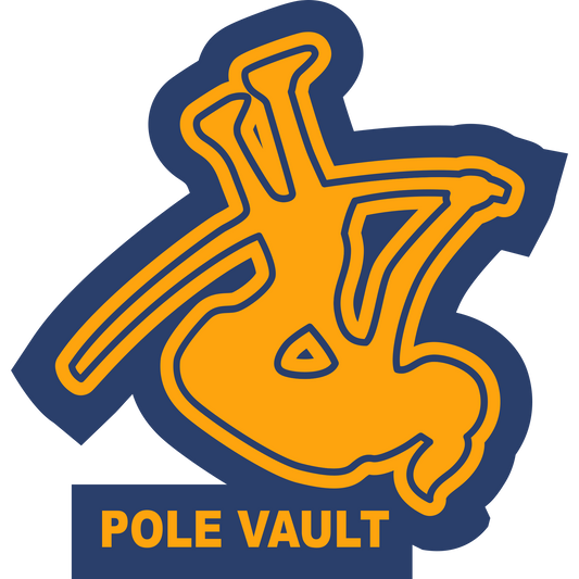 Pole Vault-Female Sleeve Patch
