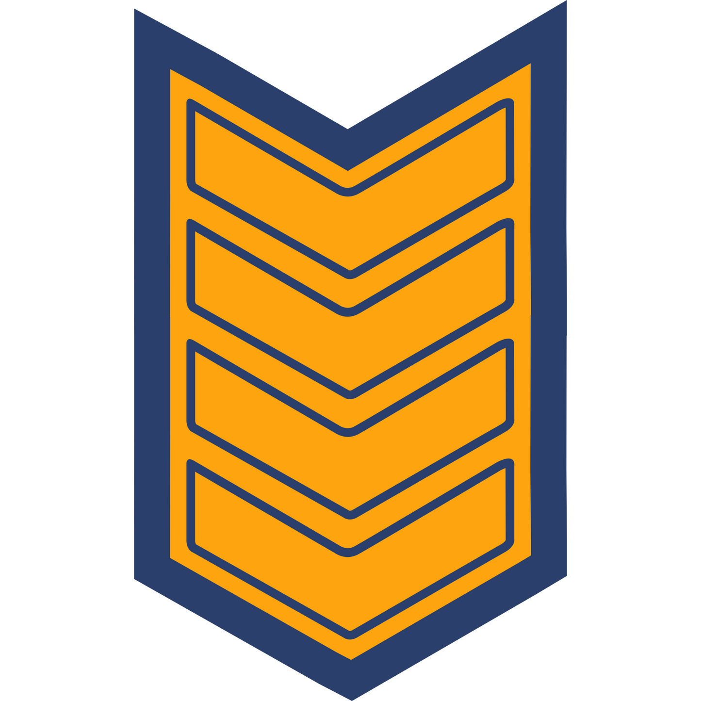 QDCHEV - Quad Chevron Sleeve Patch