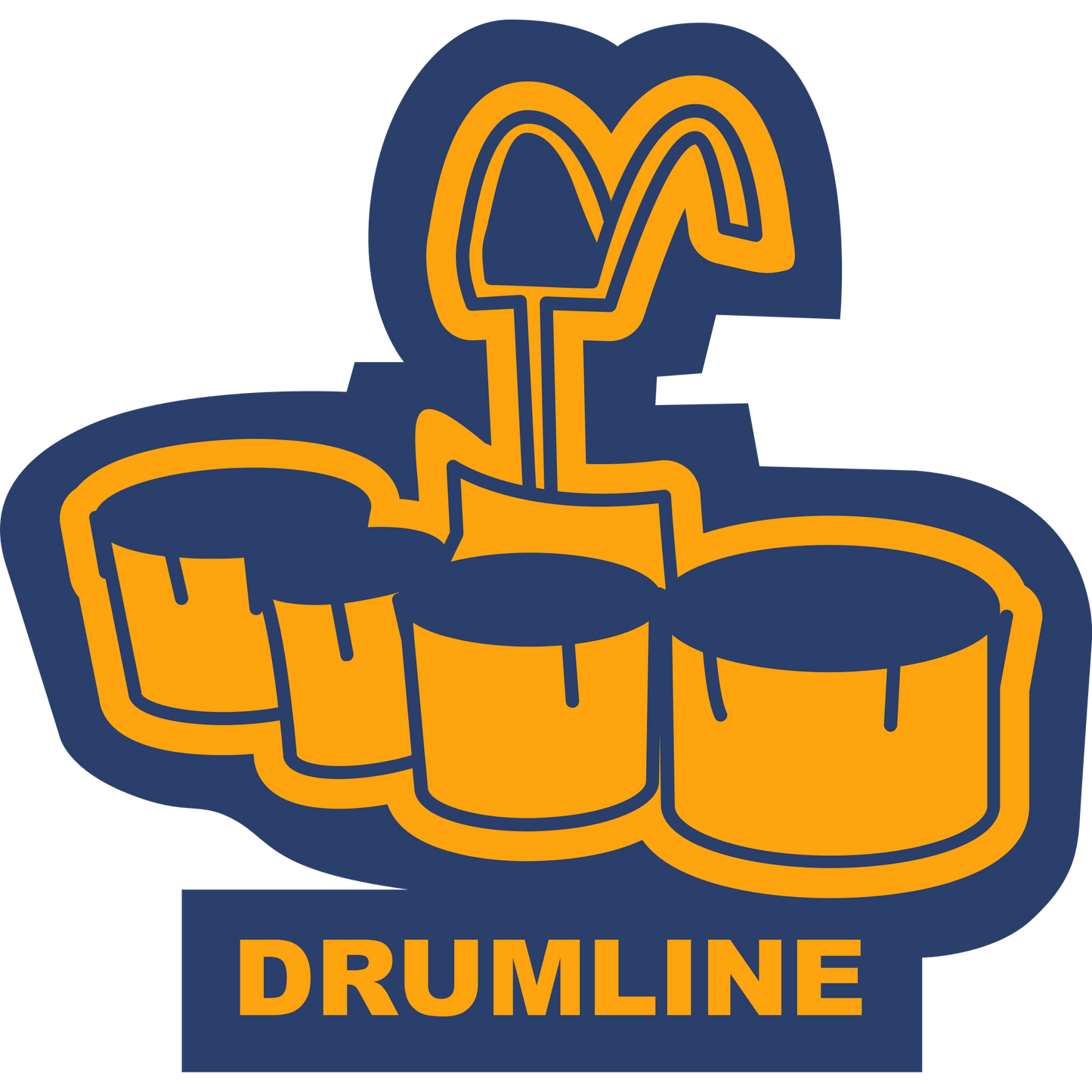 QDDRM - Quad Drums Sleeve Patch