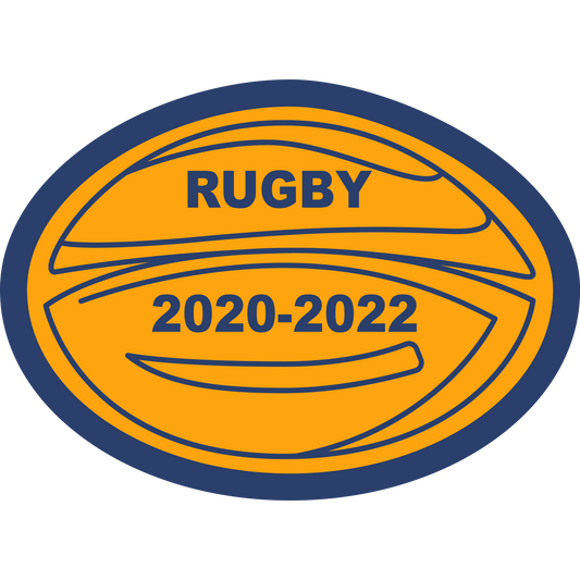 Rugby Ball Sleeve Patch