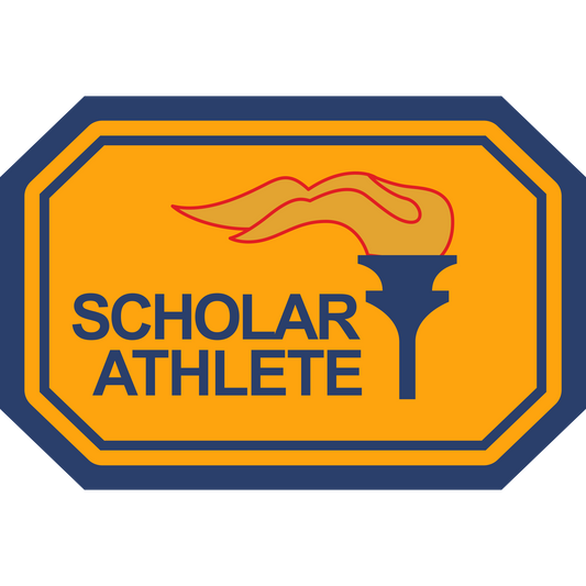 Scholar Athlete Sleeve Patch