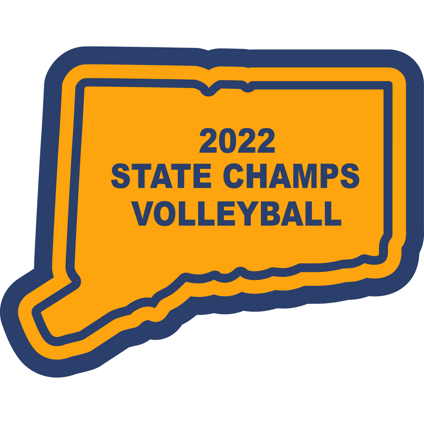 State of Connecticut Sleeve Patch