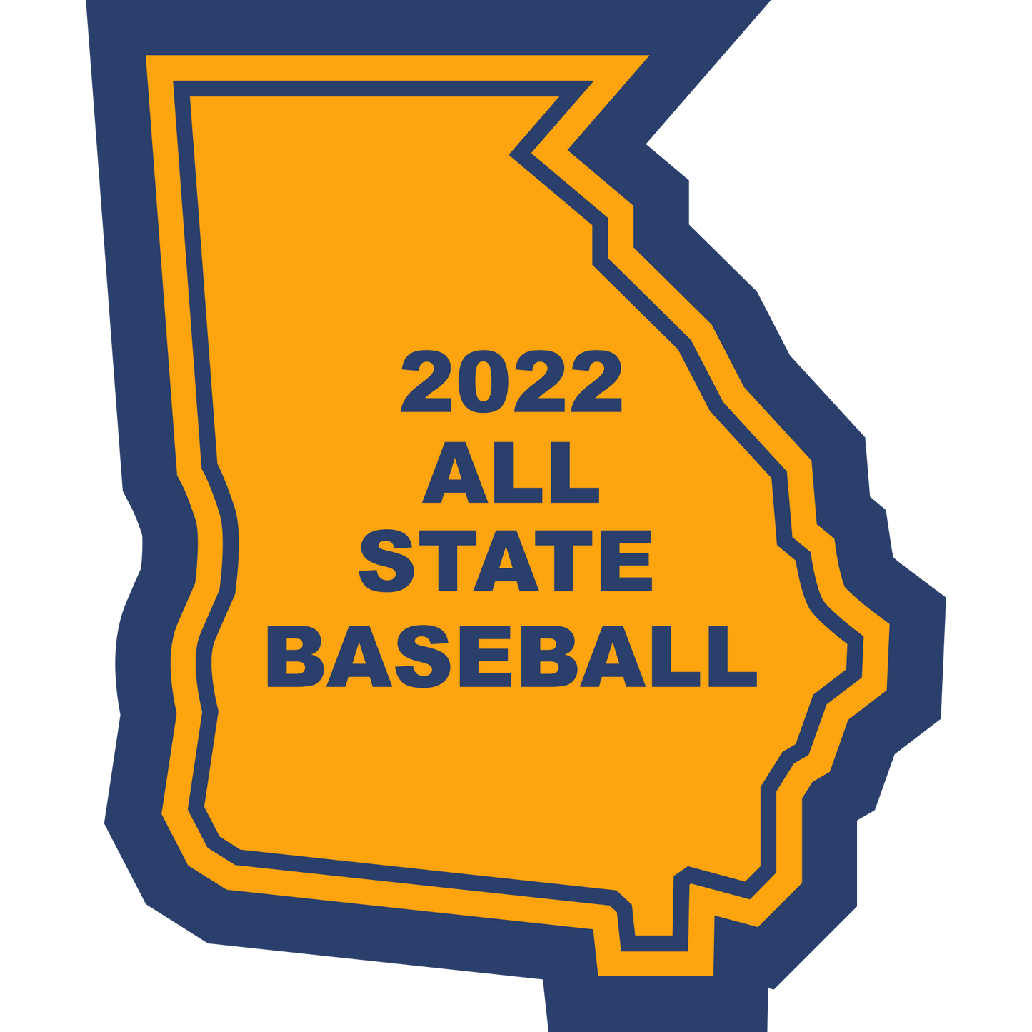 State of Georgia Sleeve Patch