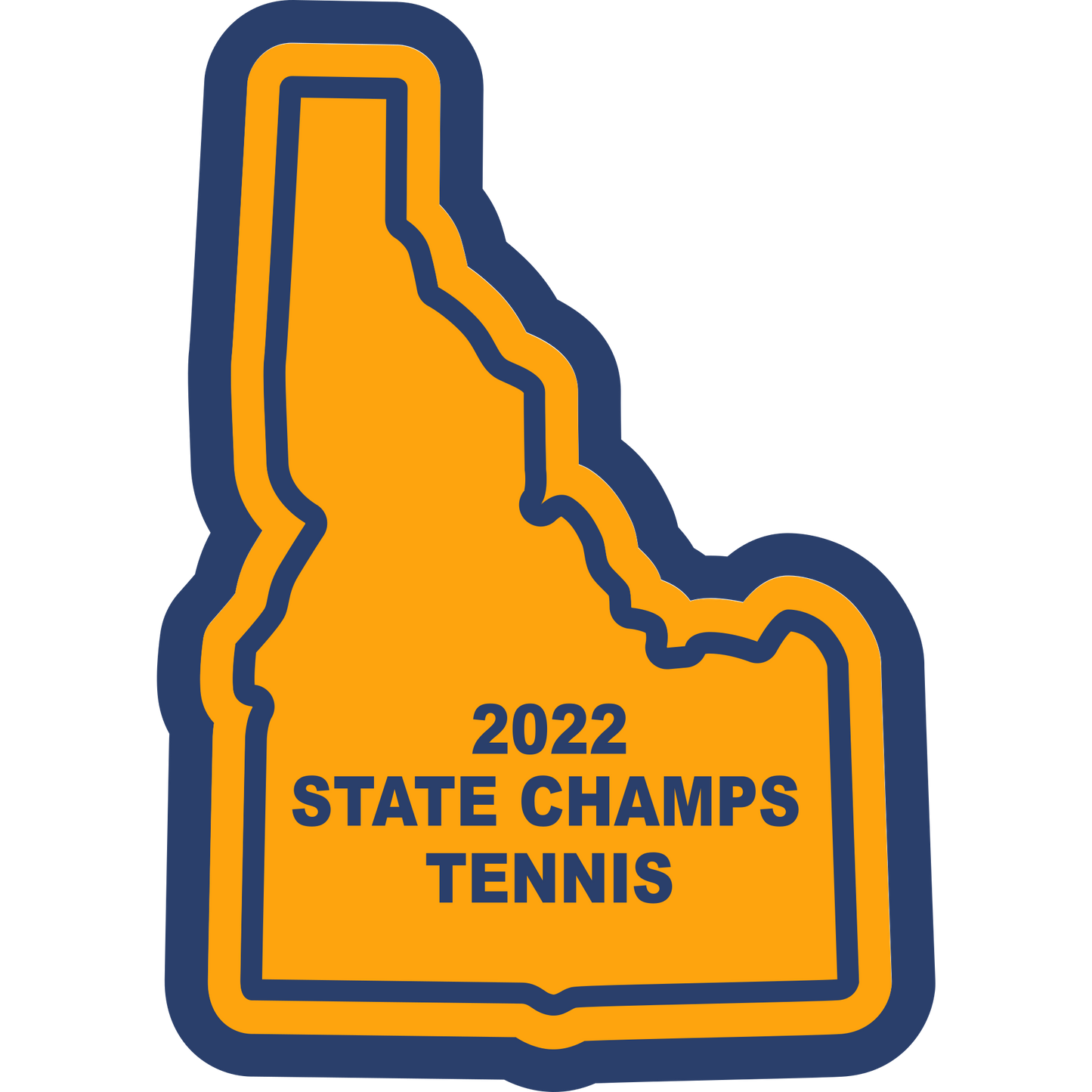 State of Idaho Sleeve Patch