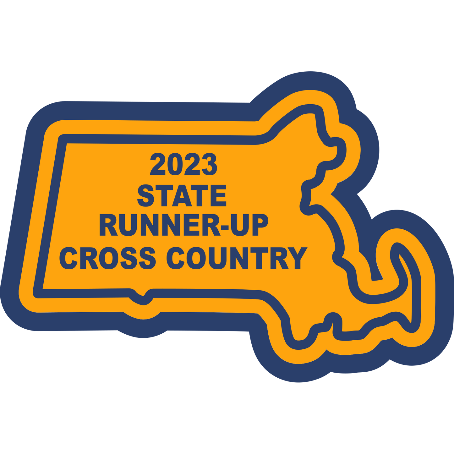 State of Massachusetts Sleeve Patch