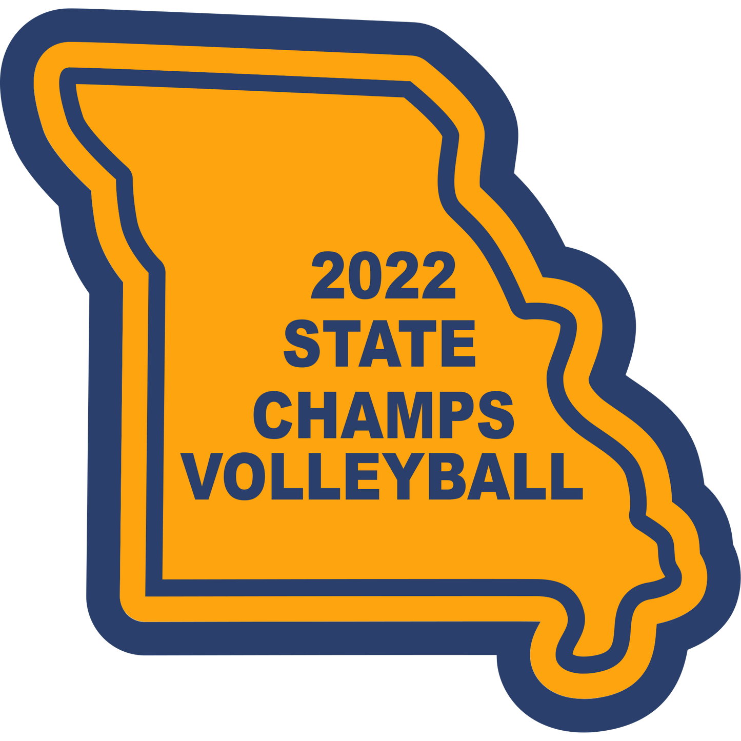 State of Missouri Sleeve Patch