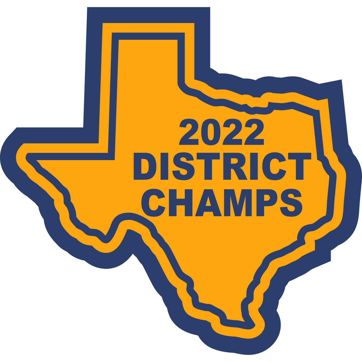 State of Texas Sleeve Patch