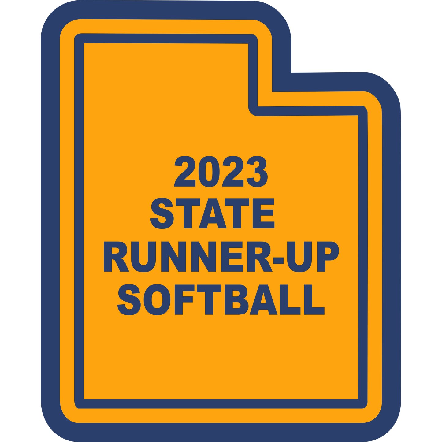 State of Utah Sleeve Patch