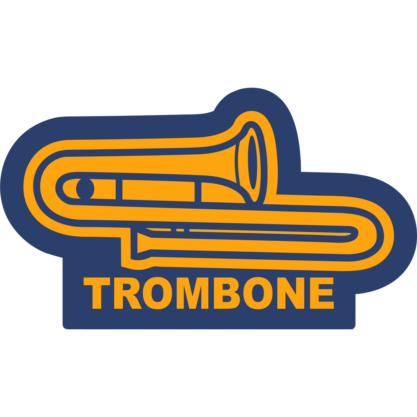 TROMB - Trombone Sleeve Patch
