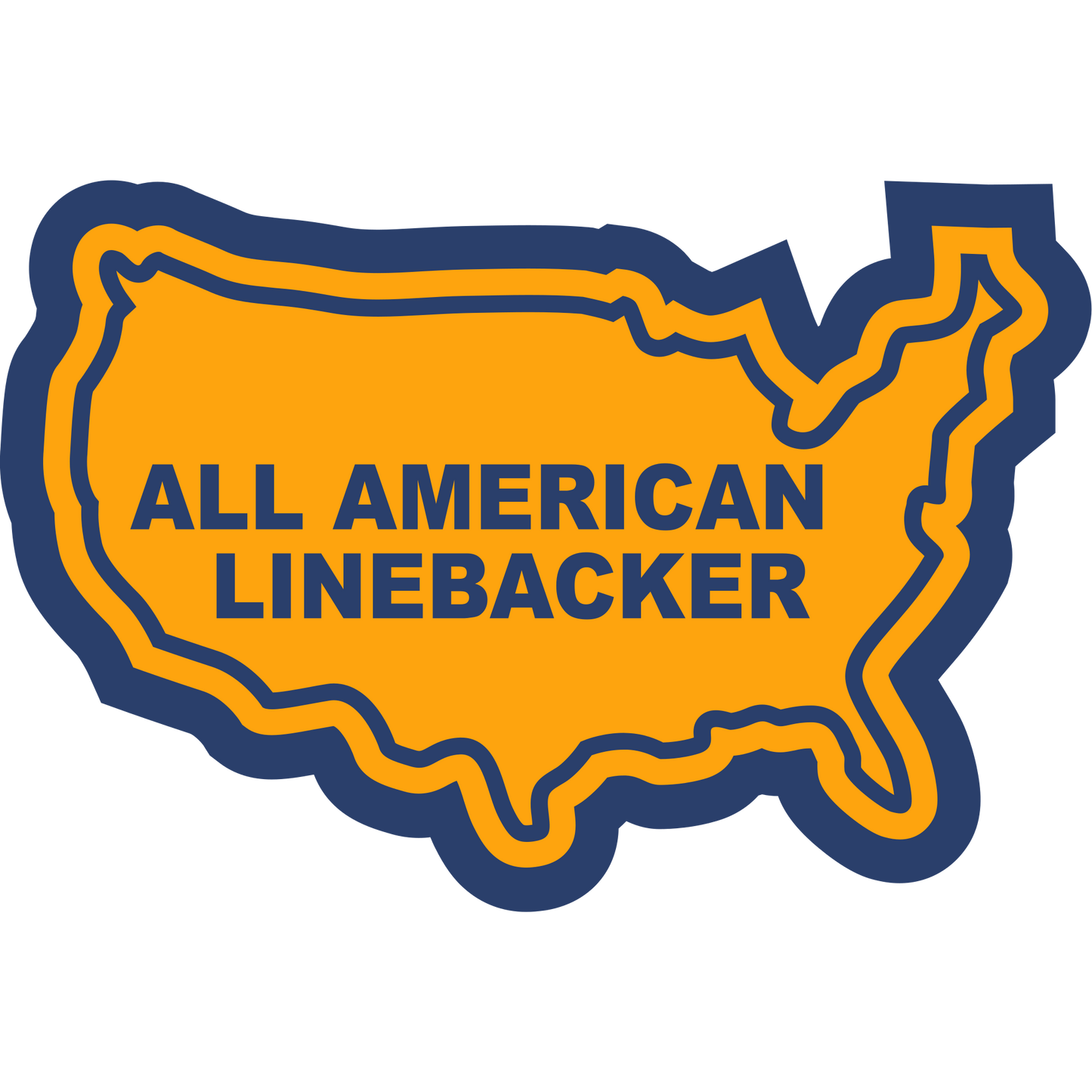 USA Sleeve Patch