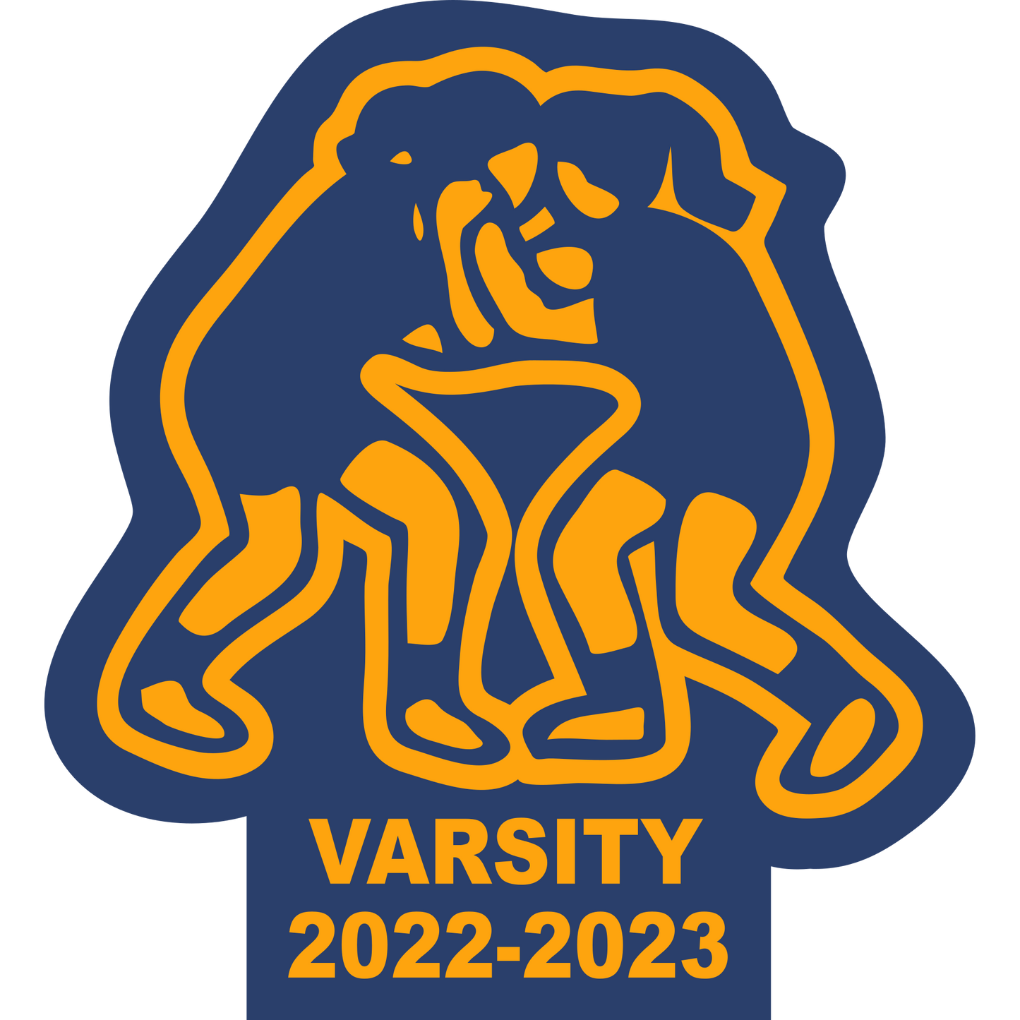 Wrestlers-Female Sleeve Patch