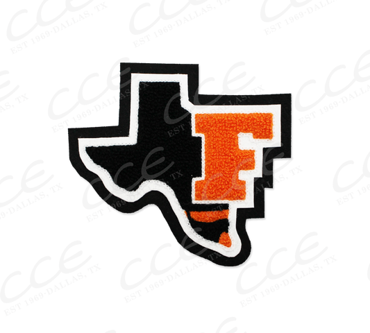 Ferris HS Texas w/ F Sleeve Mascot