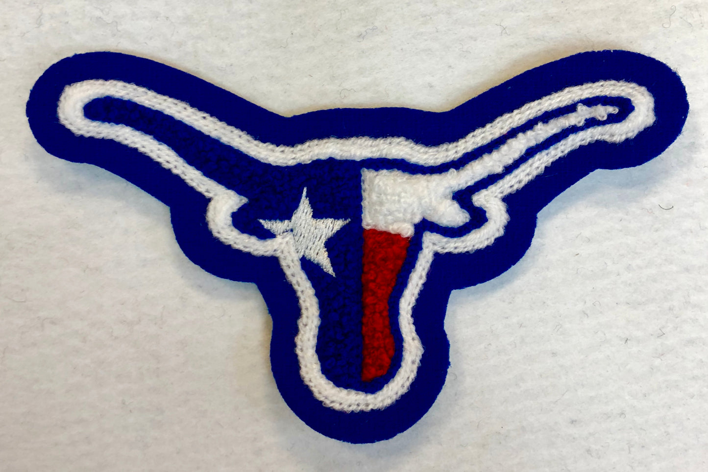 Graham HS Mascot TX Flag Colors