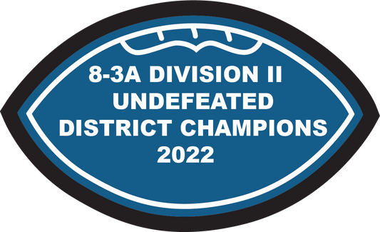 GUNTER FOOTBALL DISTRICT & PLAYOFF ROUNDS 8-3A DIVISION 2 | UNDEFEATED | CHAMPIONS