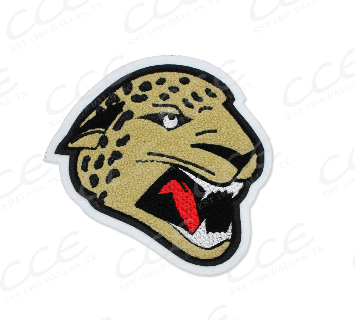 Hubbard HS Jaguar Head Sleeve Mascot