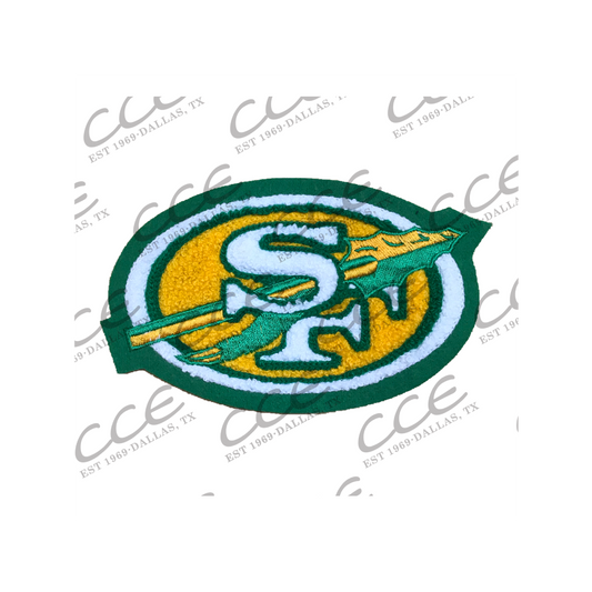 Santa Fe HS Spear Sleeve Mascot