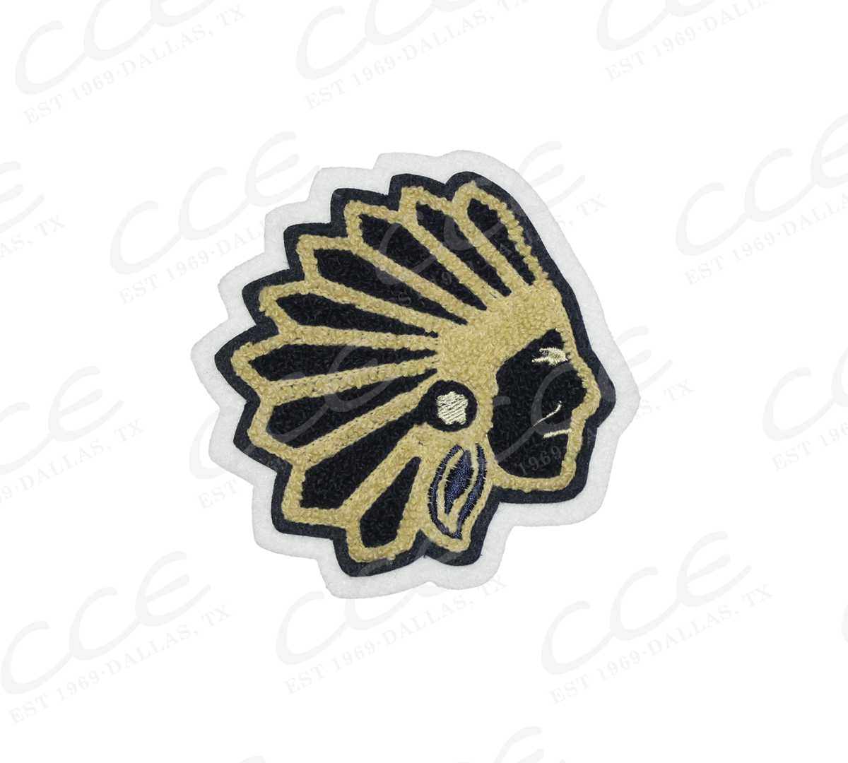 Keller HS Indian Sleeve Mascot