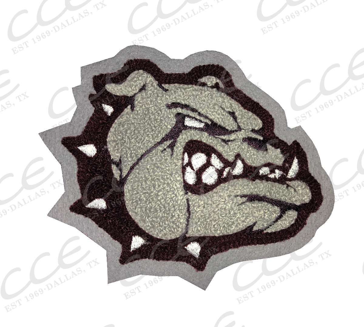 Magnolia HS Bulldog Head Mascot