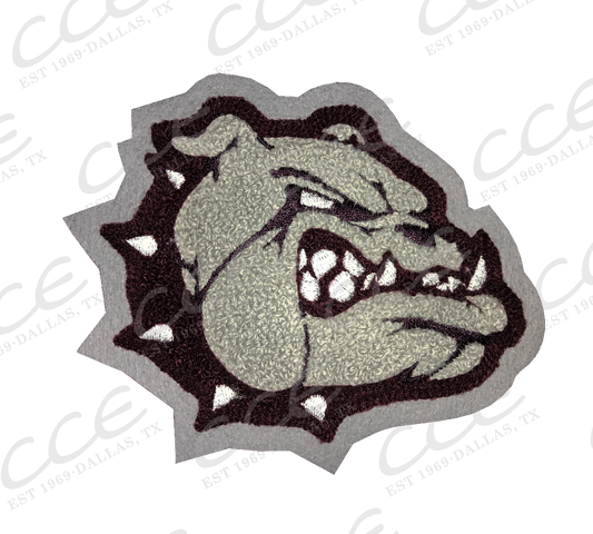 Magnolia HS Bulldog Head Mascot