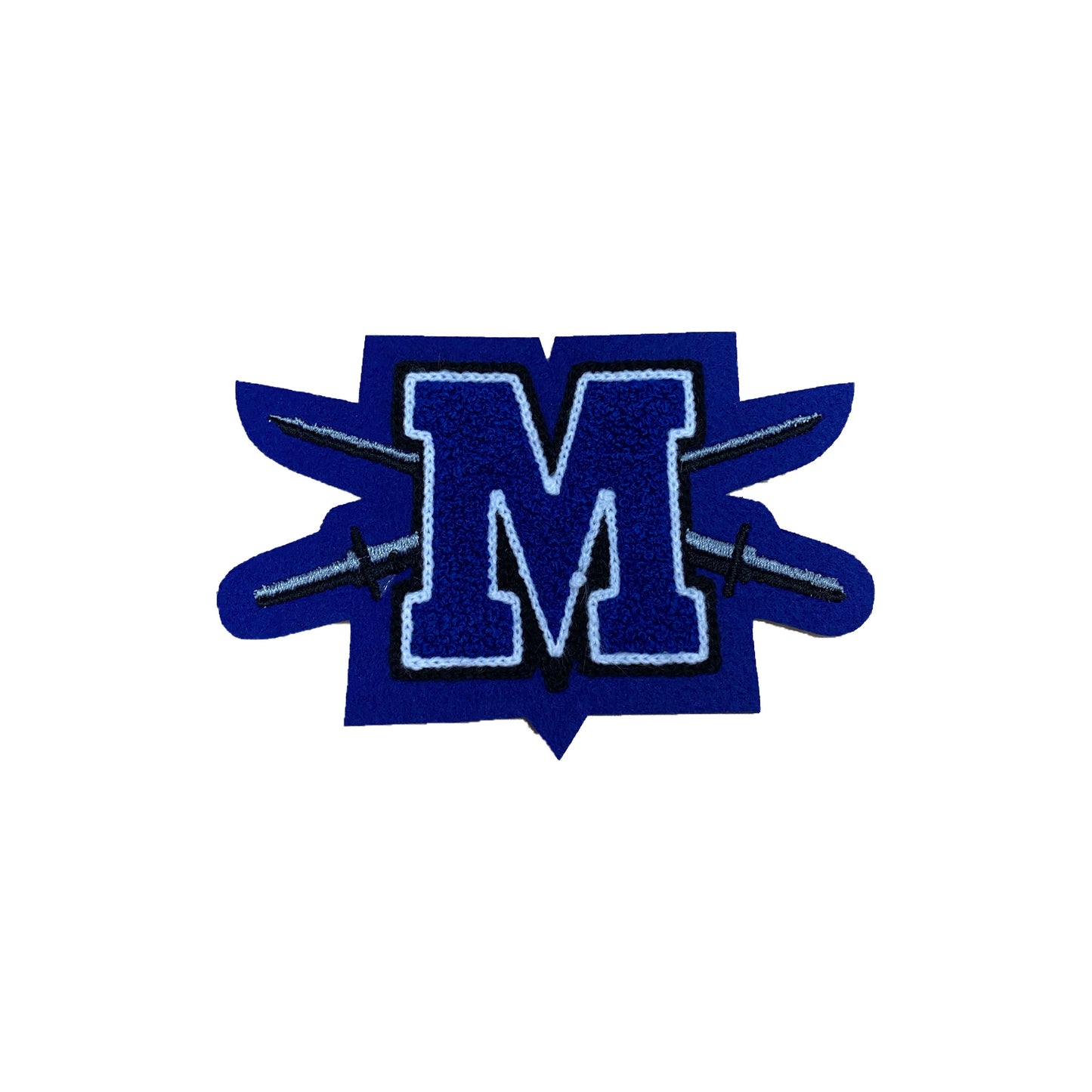 McCallum HS M Sleeve Mascot