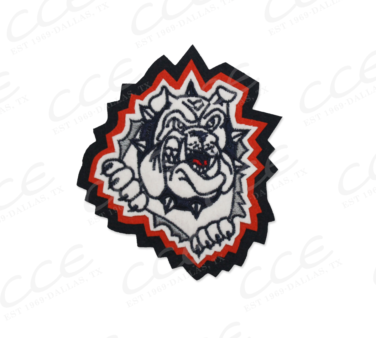 McKinney North HS Bulldogs Sleeve Mascot