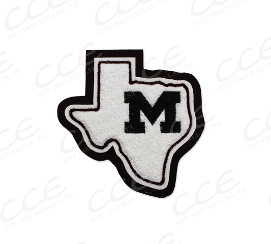 Mildred HS Texas w/ M Sleeve Mascot