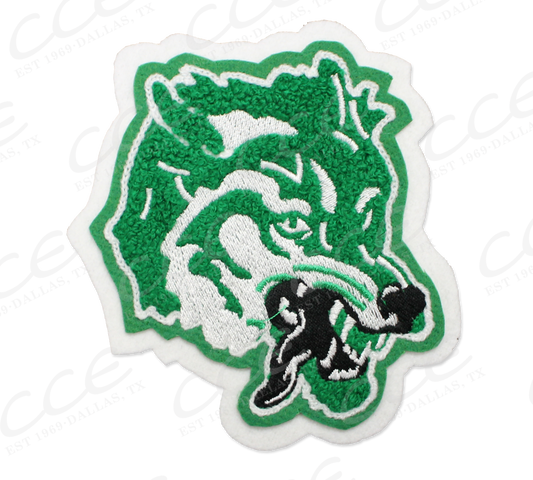 Monahans HS Lobo Mascot