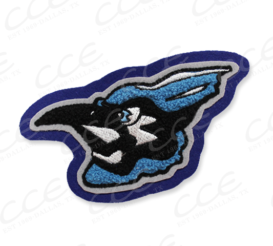 Nevada High School Blue Jay Sleeve Mascot
