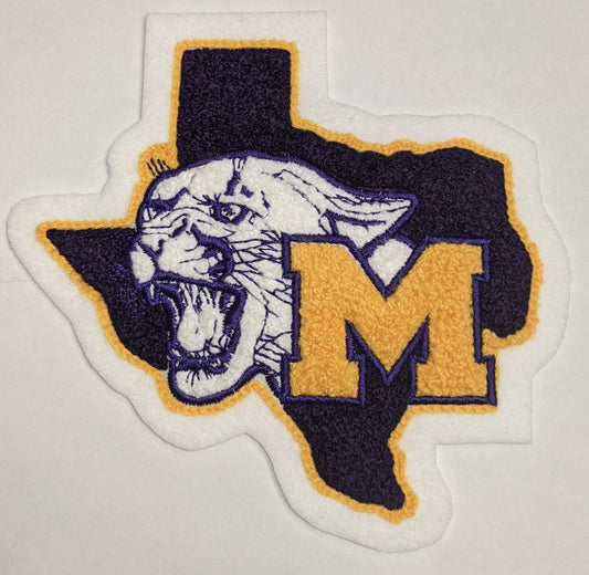Mart HS Texas w/Panther Mascot