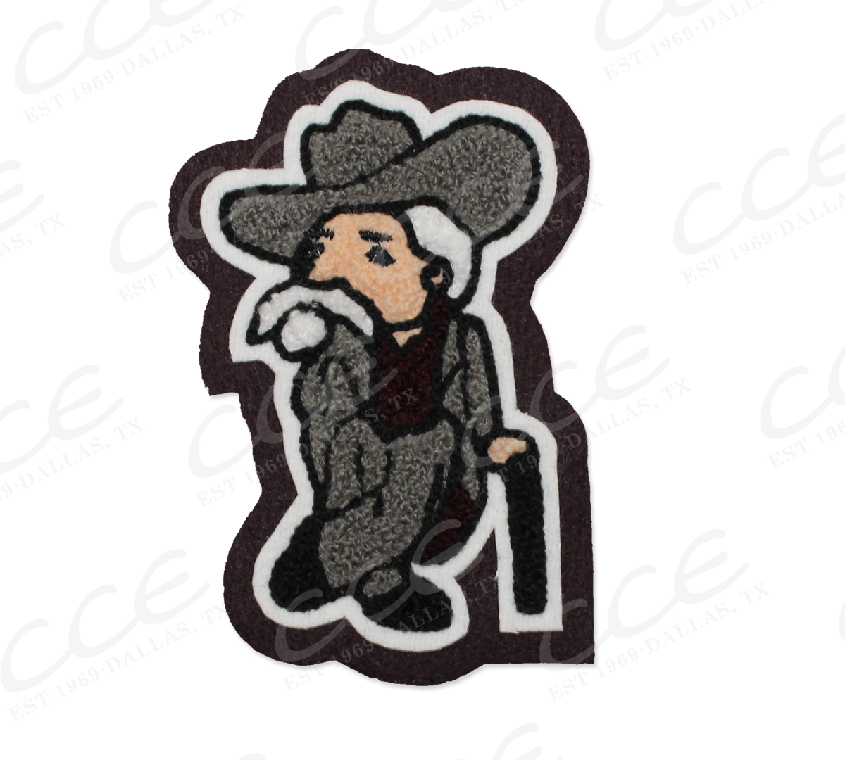Robert E. Lee HS Rebel w/cane Sleeve Mascot