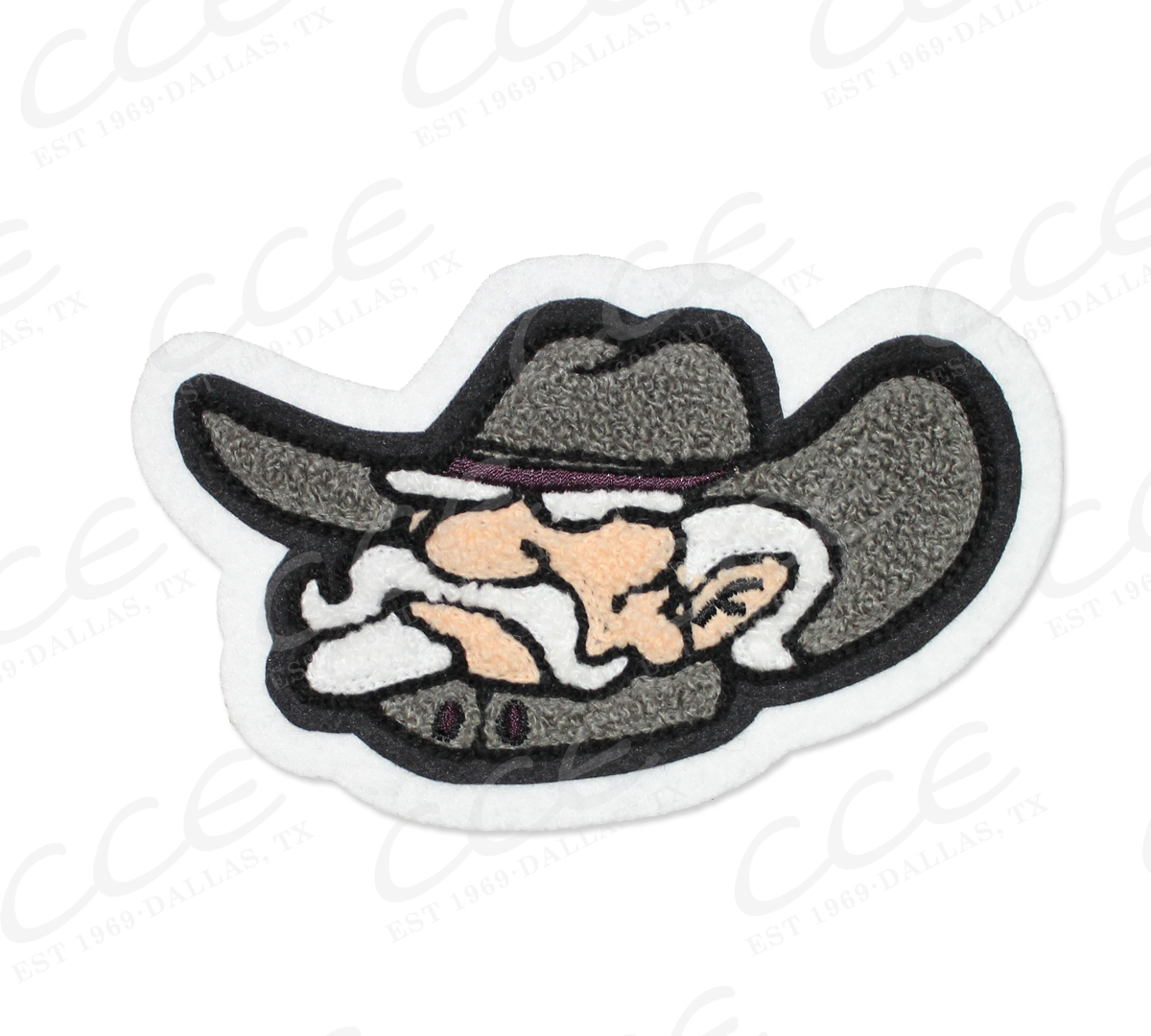 Robert E. Lee HS Rebel Head Sleeve Mascot