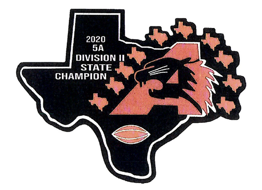 Aledo 2020 5A Division II State Champion Football Patch