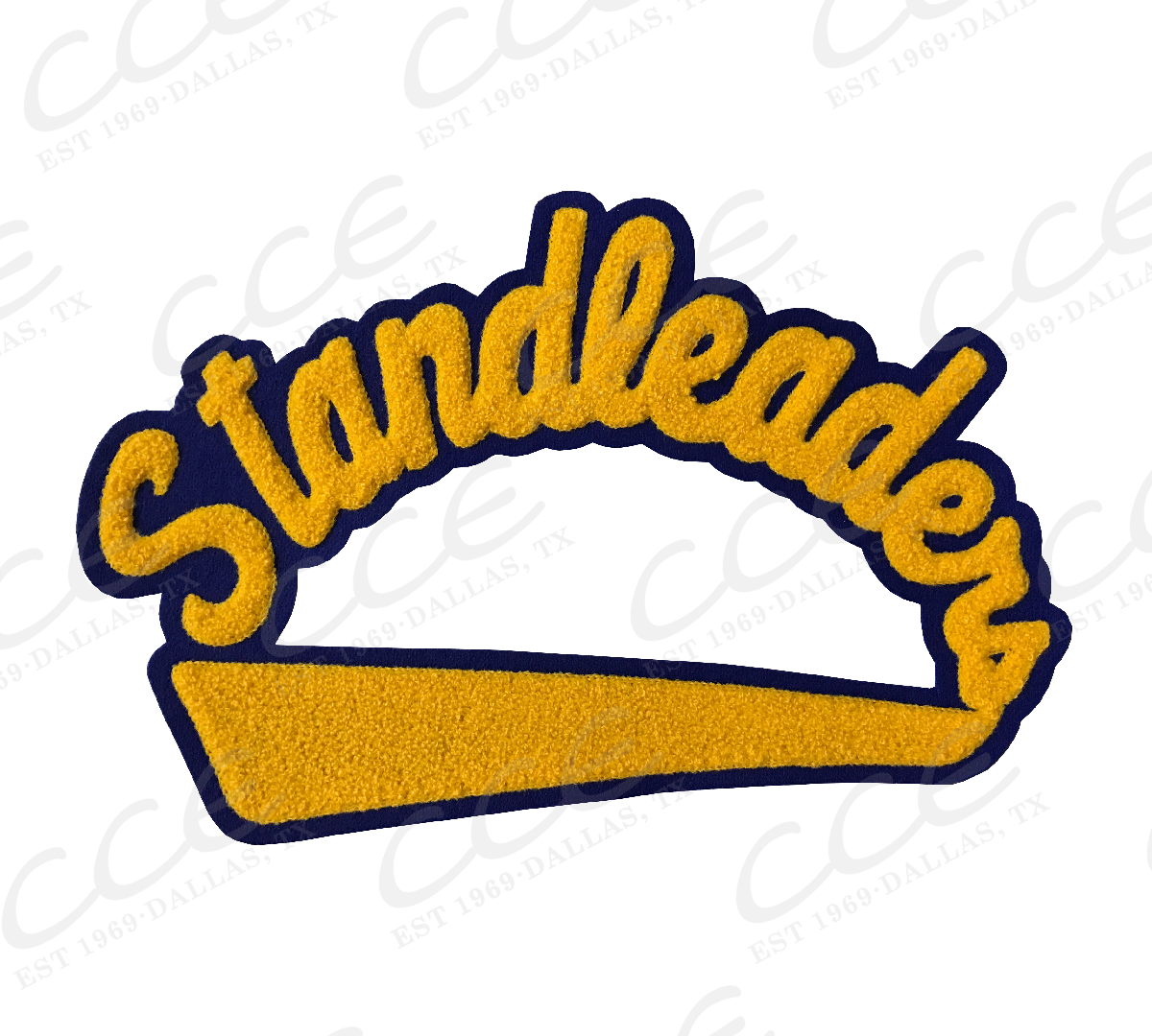 Standleader arched w/ Tail-Klein HS Mascot